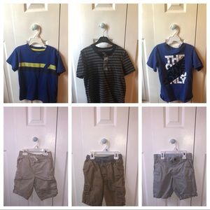 BUNDLE SIZE 7 BOYS- CARTERS/OSHKOSH/US POLO ASSN